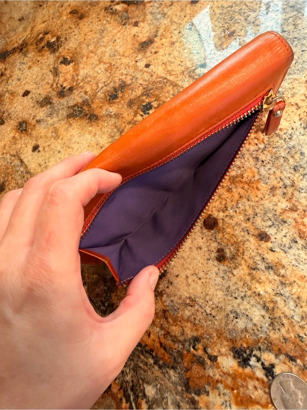 Pair of Tusk Leather Wallets - Picture 5 of 9